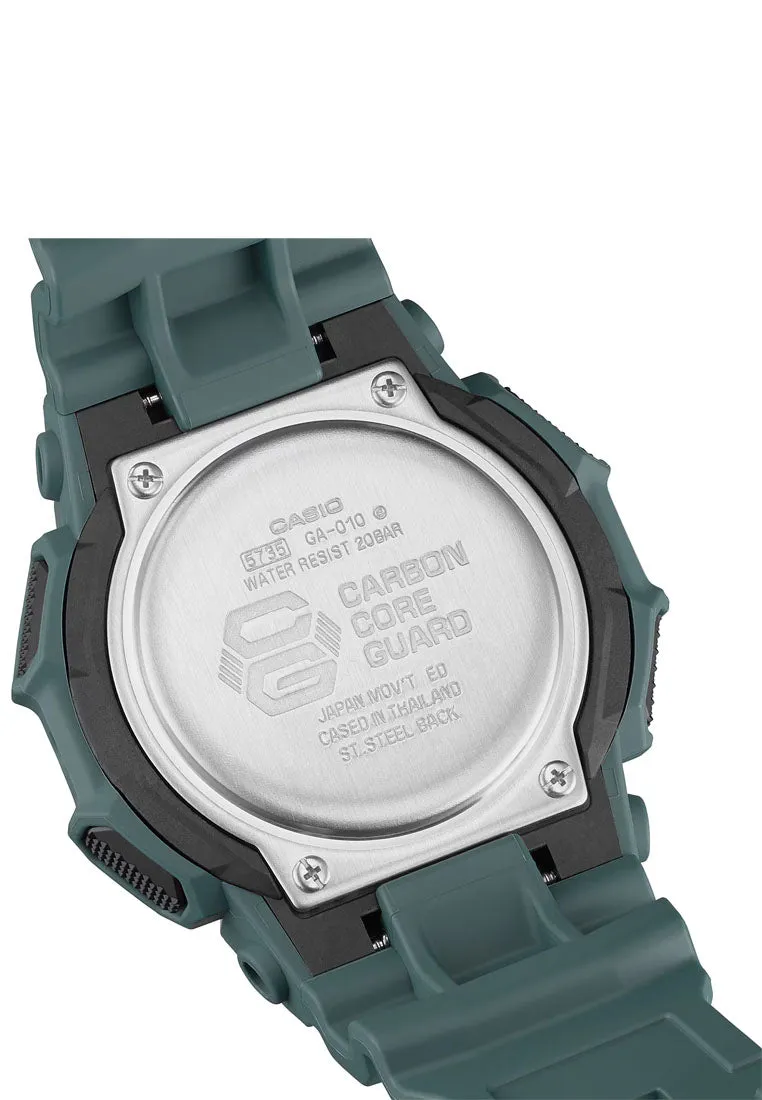 Casio G-shock GA-010-2A Digital Analog Rubber Strap Watch for Men