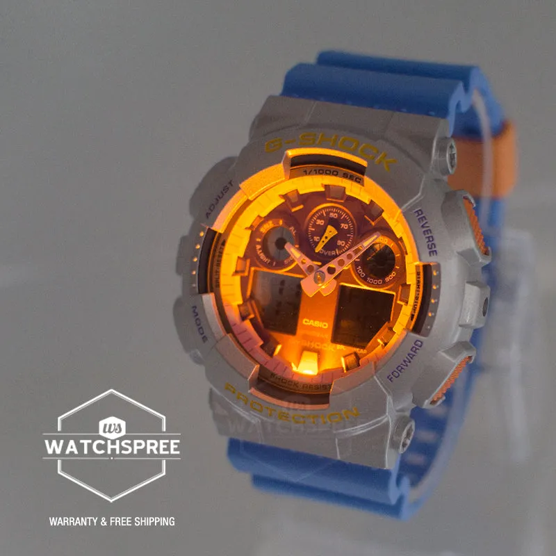 Casio G-Shock GA-100 Lineup Euphoria Series Watch GA100EU-8A2 GA-100EU-8A2