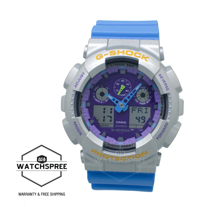 Casio G-Shock GA-100 Lineup Euphoria Series Watch GA100EU-8A2 GA-100EU-8A2