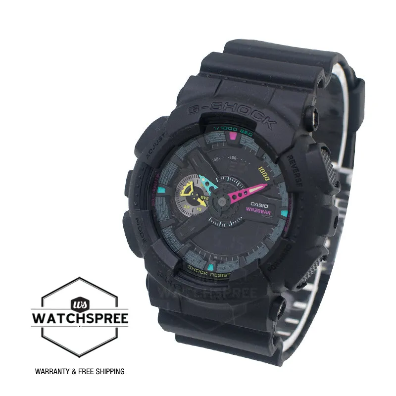 Casio G-Shock GA-110 Lineup Multi Fluorescent Accents Series Watch GA110MF-1A GA-110MF-1A