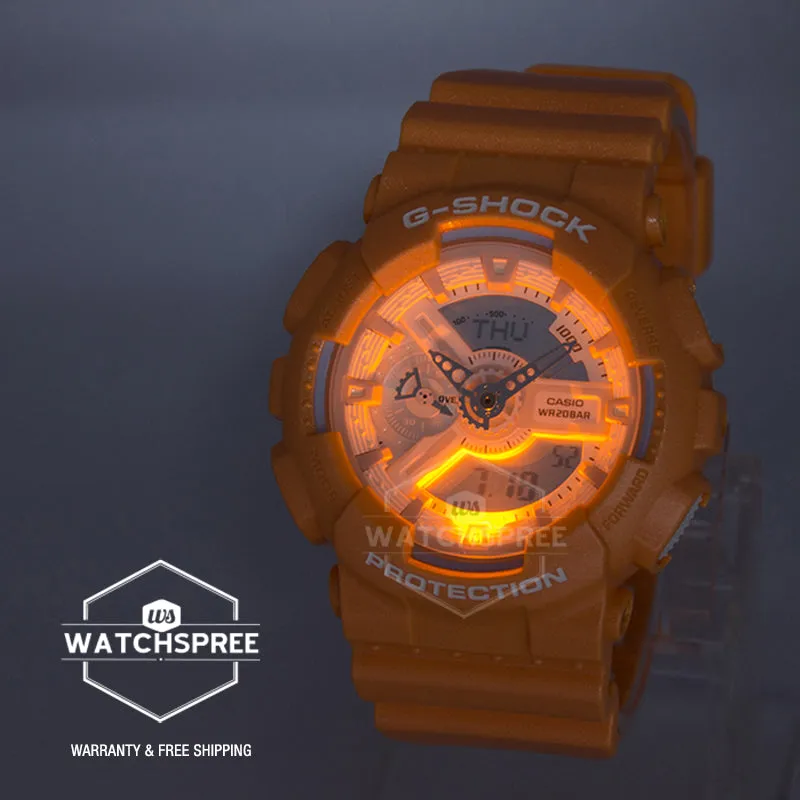 Casio G-Shock GA-110 Lineup Pale Colour Series Watch GA110SG-4A GA-110SG-4A