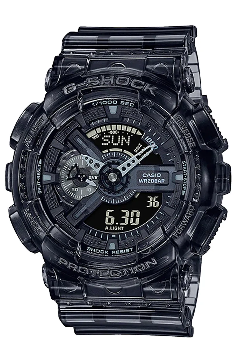 Casio G-shock GA-110SKE-8A Digital Analog Rubber Strap Watch For Men