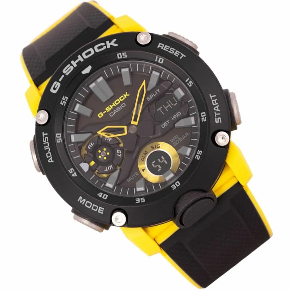 CASIO G-SHOCK GA-2000-1A9DR MEN'S WATCH