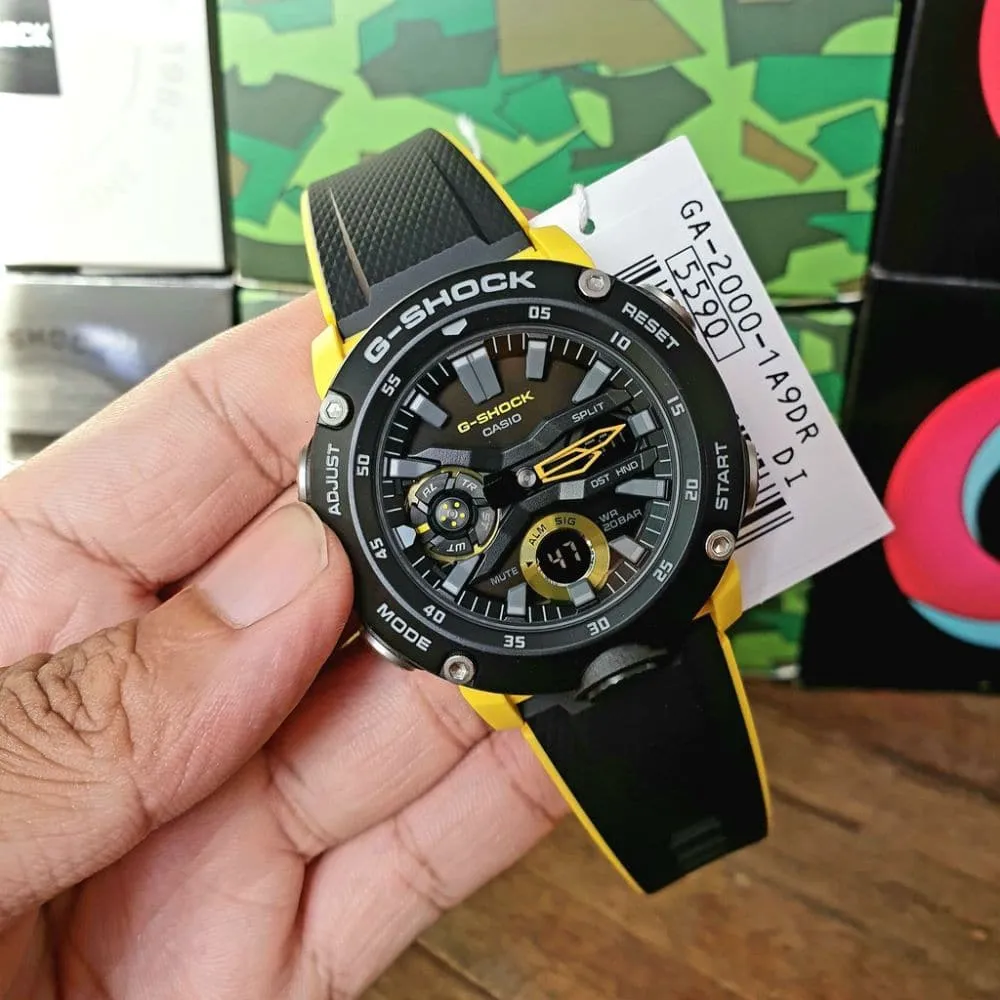 CASIO G-SHOCK GA-2000-1A9DR MEN'S WATCH