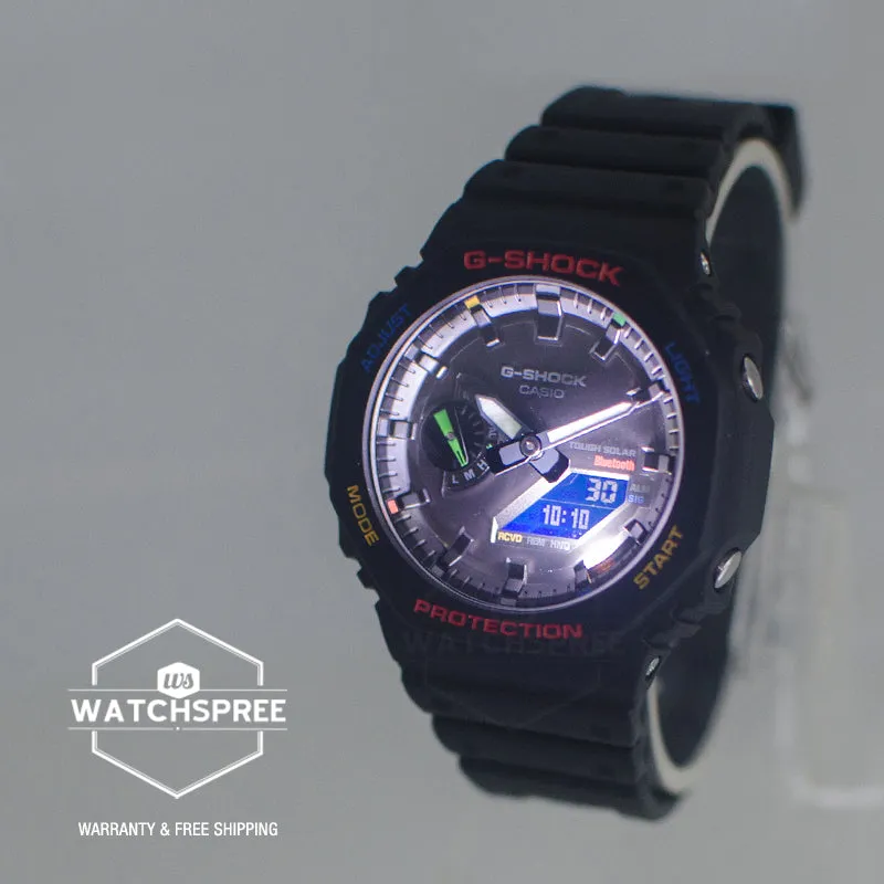 Casio G-Shock GA-2100 Lineup Carbon Core Guard Structure Bluetooth Solar Watch GAB2100FC-1A GA-B2100FC-1A
