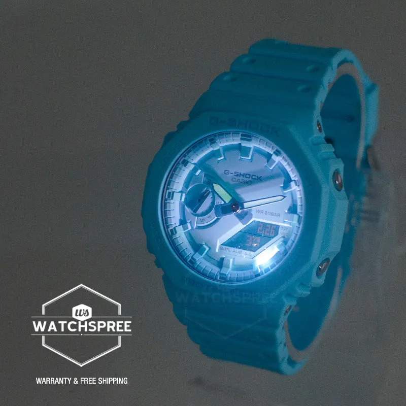 Casio G-Shock GA-2100 Lineup Carbon Core Guard Structure Tone-on-Tone Series Watch GA2100-2A2 GA-2100-2A2