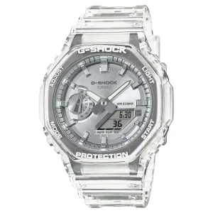 Casio G-Shock GA-2100 Lineup Carbon Core Guard Structure Transparent Resin Band Watch GA2100BM-7A8 GA-2100BM-7A8