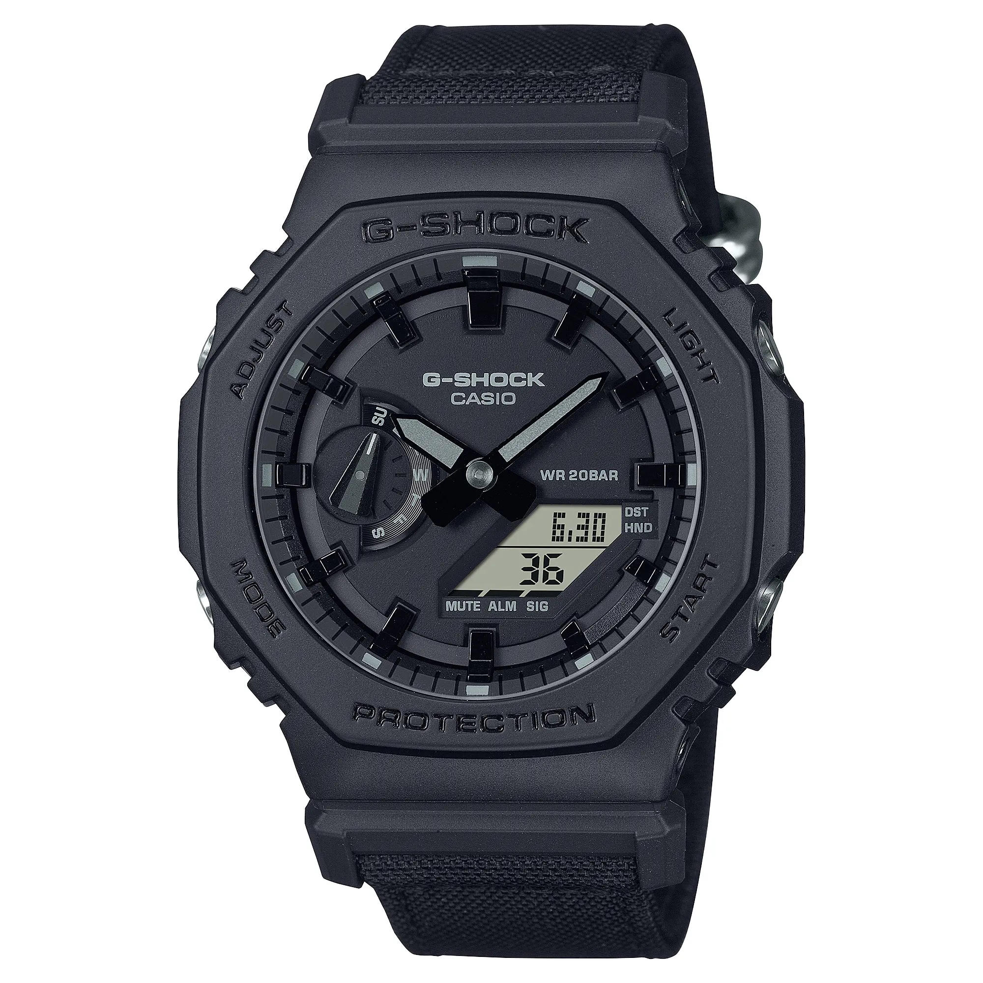 Casio G-Shock GA-2100 Lineup Carbon Core Guard Structure Utility Black Bluetooth  Watch GA2100BCE-1A GA-2100BCE-1A