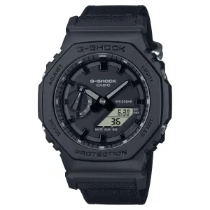 Casio G-Shock GA-2100 Lineup Carbon Core Guard Structure Utility Black Bluetooth  Watch GA2100BCE-1A GA-2100BCE-1A