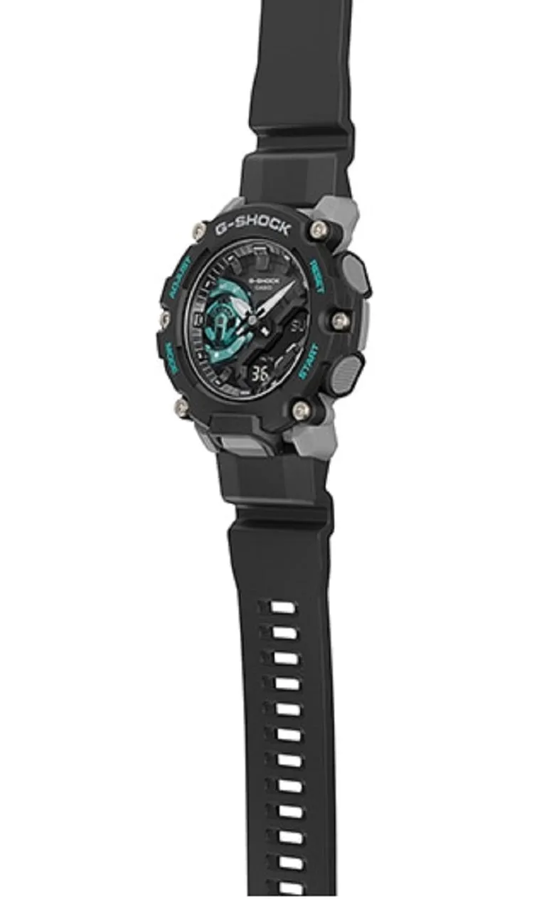 Casio G-shock GA-2200M-1ADR Digital Analog Rubber Strap Watch For Men