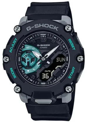 Casio G-shock GA-2200M-1ADR Digital Analog Rubber Strap Watch For Men
