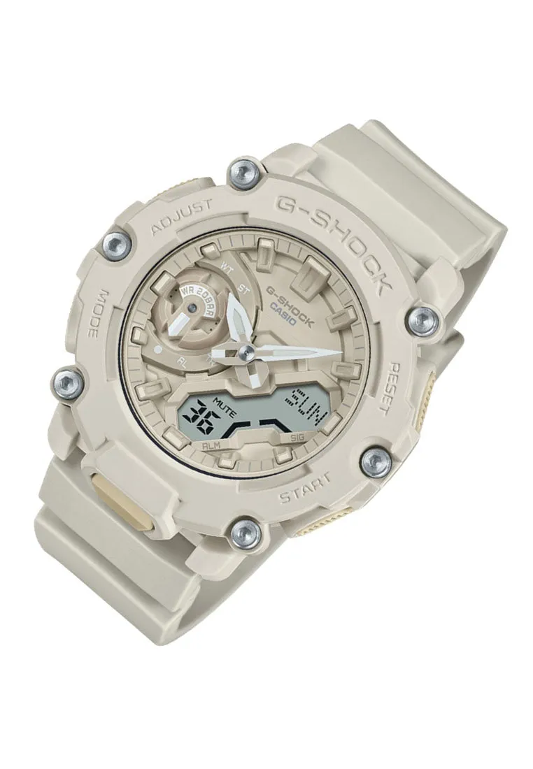 Casio G-shock GA-2200NC-7A Digital Analog Rubber Strap Watch for Men