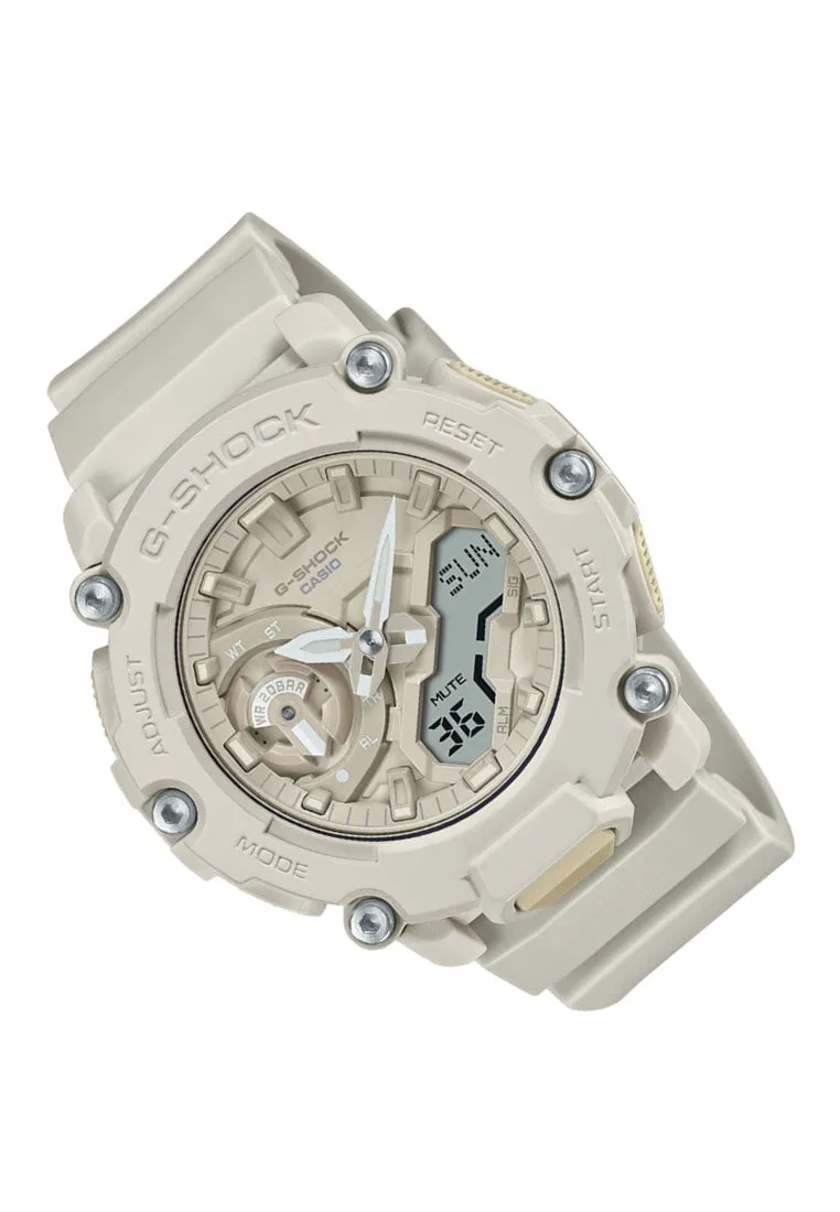 Casio G-shock GA-2200NC-7A Digital Analog Rubber Strap Watch for Men
