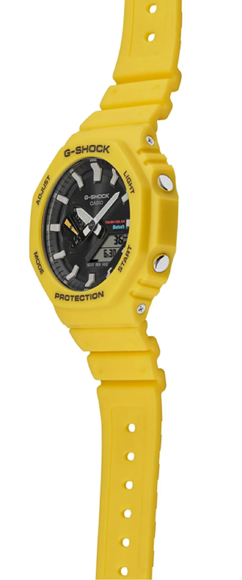 Casio G-shock GA-B2100C-9A Digital Analog Rubber Strap Watch For Men