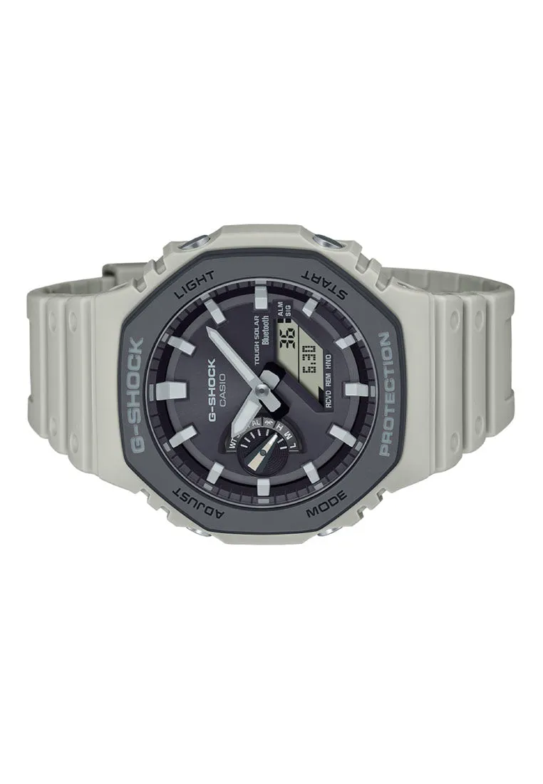 Casio G-shock GA-B2100LUU-5A Digital Analog Rubber Strap Solar Watch for Men