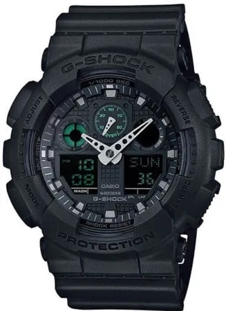 Casio G-Shock GA100MB-1A Analogue Digital Mens Watch