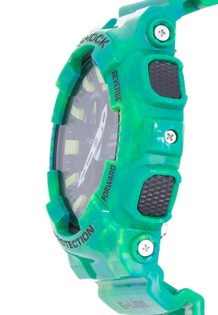 Casio G-shock GAX-100MB-3A Digital Analog Rubber Strap Watch For Men