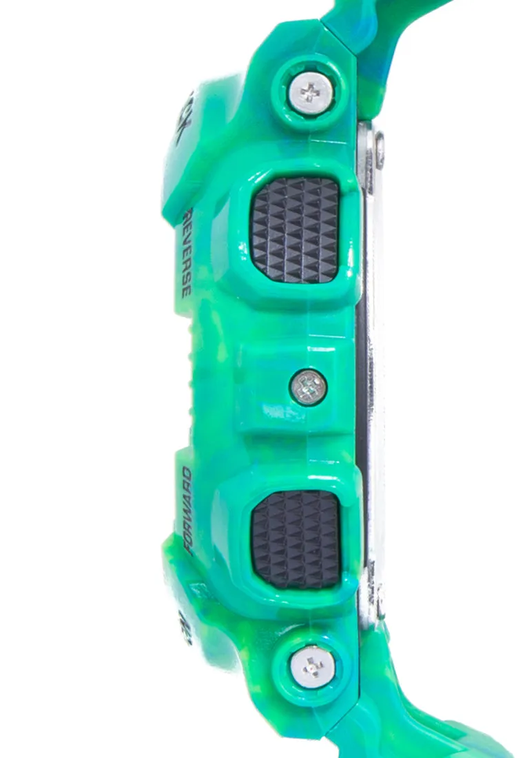 Casio G-shock GAX-100MB-3A Digital Analog Rubber Strap Watch For Men