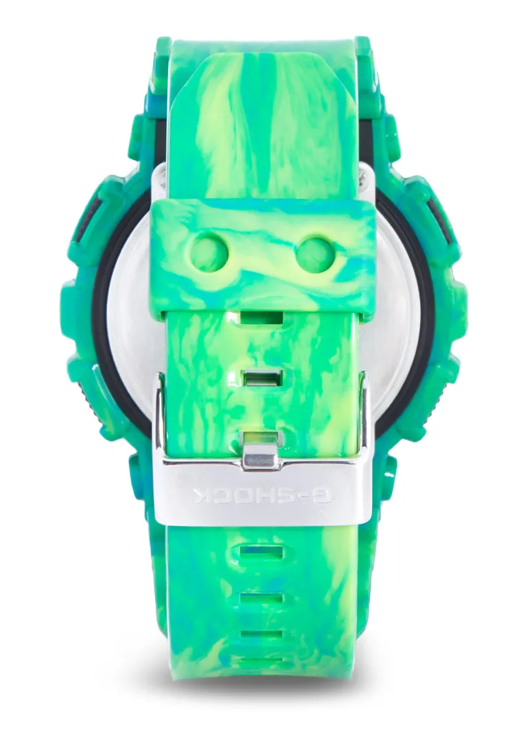 Casio G-shock GAX-100MB-3A Digital Analog Rubber Strap Watch For Men