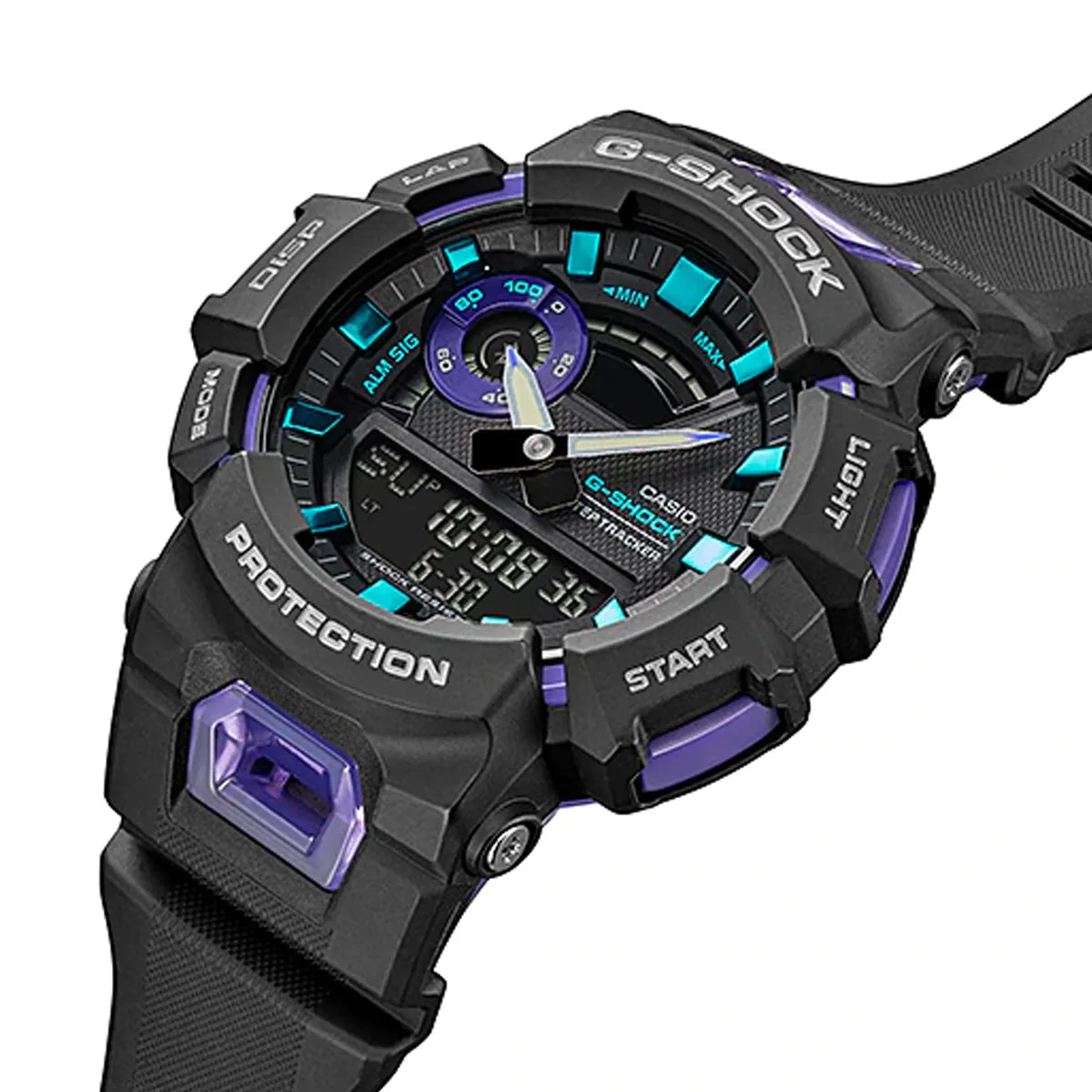 Casio G-shock GBA-900-1A6 Bluetooth Digital Analog Rubber Strap Watch For Men