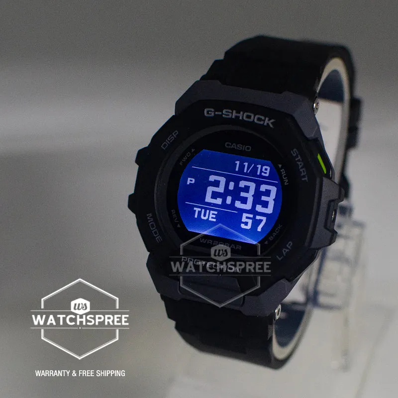 Casio G-Shock GBD-300 Lineup Sports Oriented G-SQUAD Bluetooth Bio-Based Watch GBD-300-1D GBD-300-1