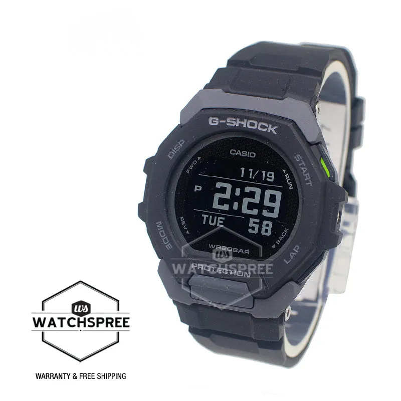 Casio G-Shock GBD-300 Lineup Sports Oriented G-SQUAD Bluetooth Bio-Based Watch GBD-300-1D GBD-300-1