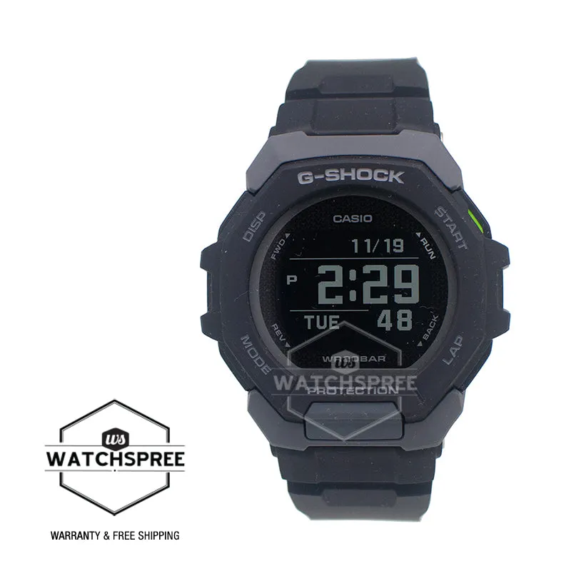 Casio G-Shock GBD-300 Lineup Sports Oriented G-SQUAD Bluetooth Bio-Based Watch GBD-300-1D GBD-300-1