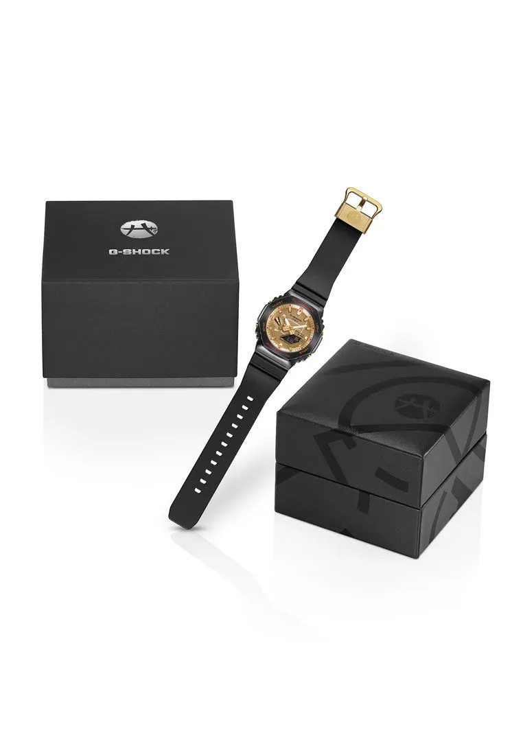Casio G-shock GBM-2100RH-1A Rui Hachimura Digital Analog Rubber Strap Watch for Men