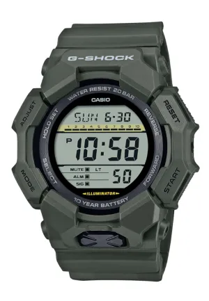 Casio G-shock GD-010-3DR Digital Rubber Strap Watch for Men