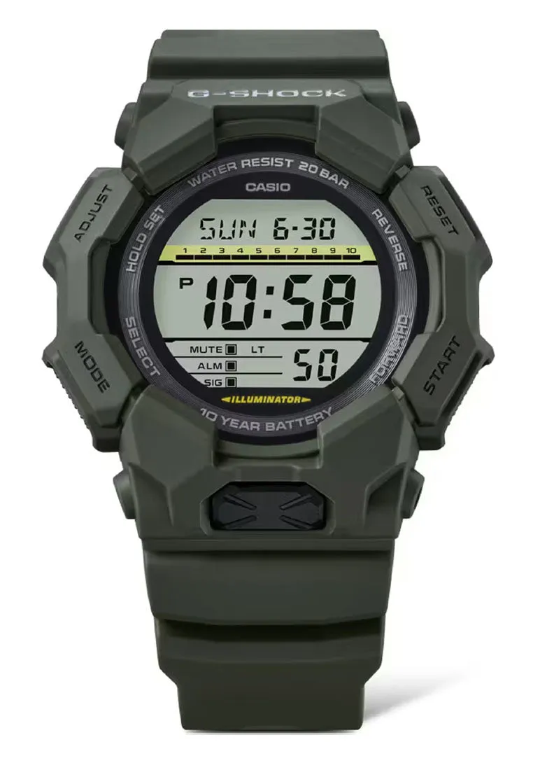 Casio G-shock GD-010-3DR Digital Rubber Strap Watch for Men