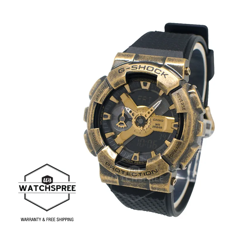 Casio G-Shock GM-110 Lineup Textured Watch GM110VG-1A9 GM-110VG-1A9