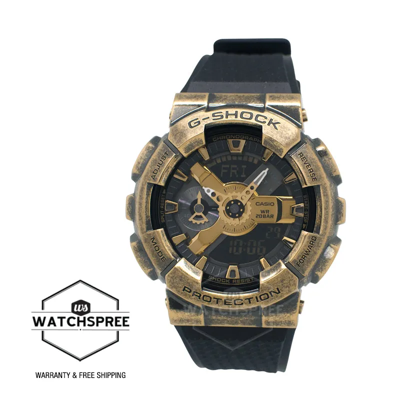 Casio G-Shock GM-110 Lineup Textured Watch GM110VG-1A9 GM-110VG-1A9