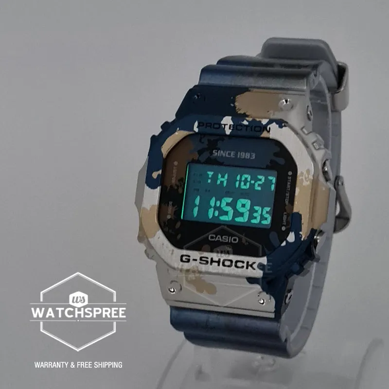 Casio G-Shock GM-5600 Lineup Street Spirit Series Original Graffiti Art Standard Square-Faced Digital Multicolour Resin Band Watch GM5600SS-1D GM-5600SS-1D GM-5600SS-1