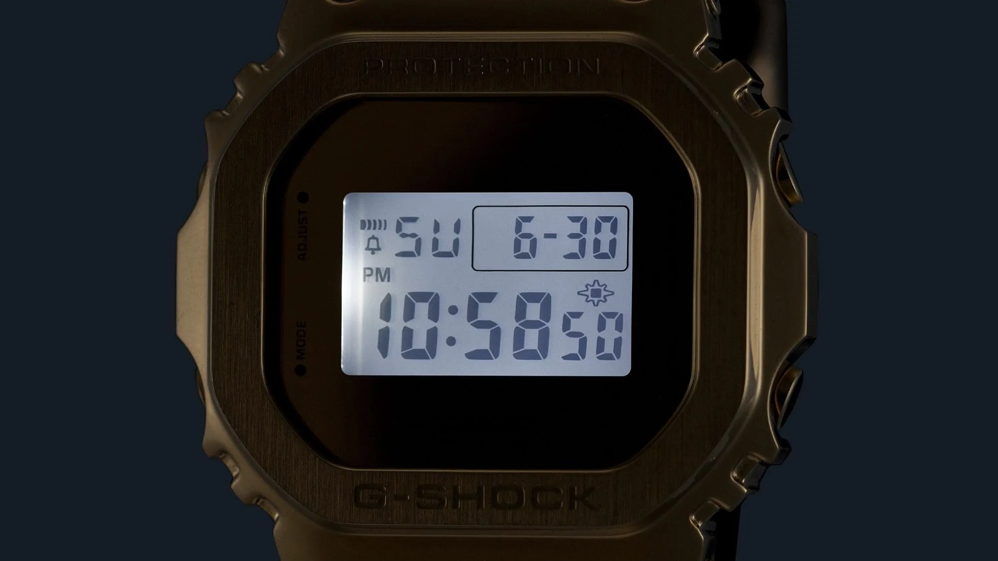 CASIO G-SHOCK GM-5600YM FINE METALLIC SERIES DIGITAL RESIN WATCH