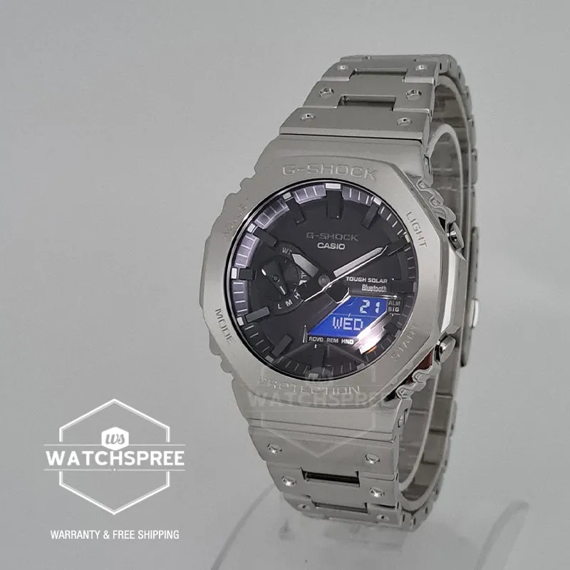 Casio G-Shock GM-B2100 Lineup Full Metal Case Bluetooth?? Tough Solar Steel Band Watch GMB2100D-1A GM-B2100D-1A