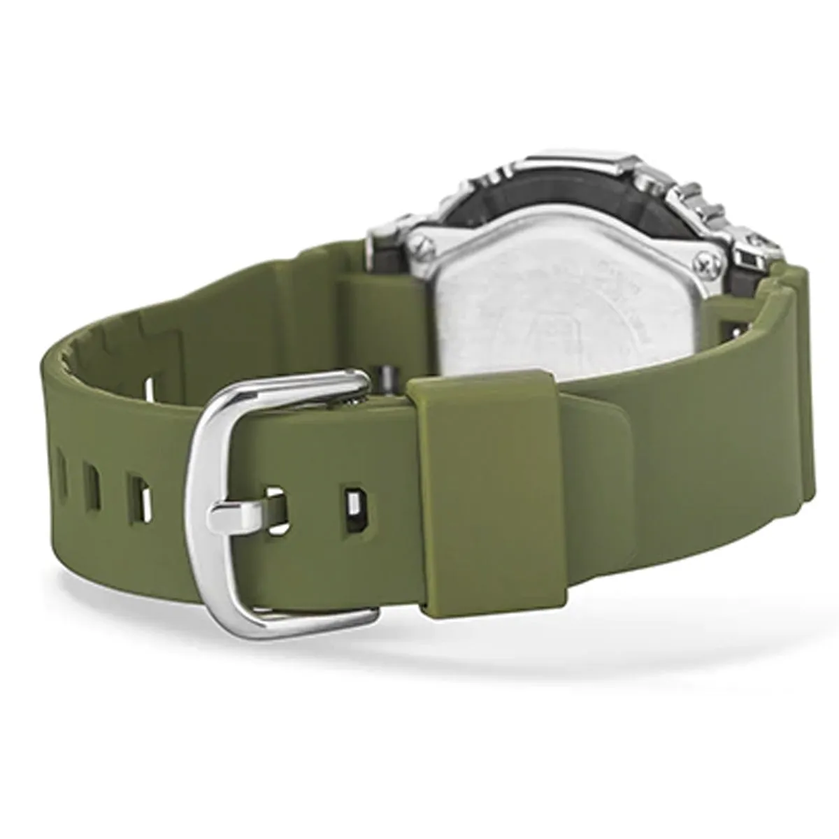Casio G-shock GM-S2100-3A Digital Analog Rubber Strap Watch