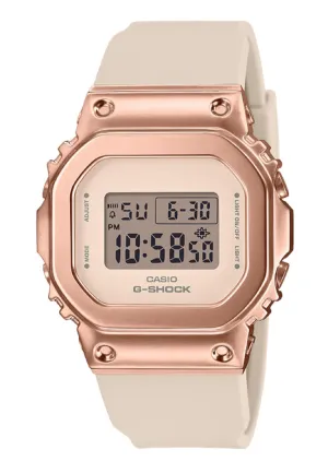 Casio G-shock GM-S5600UPG-4DR Digital Rubber Strap Watch For Women
