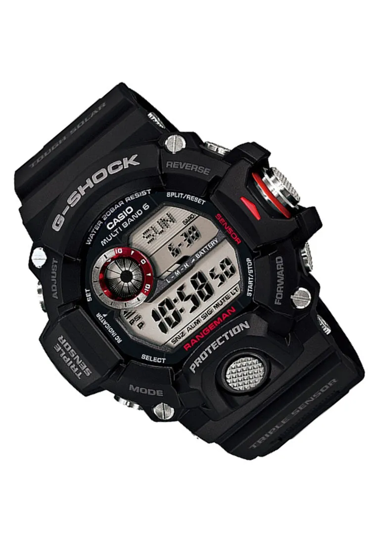 Casio G-Shock GW-9400Y-1DR Digital Rubber Strap Watch For Men