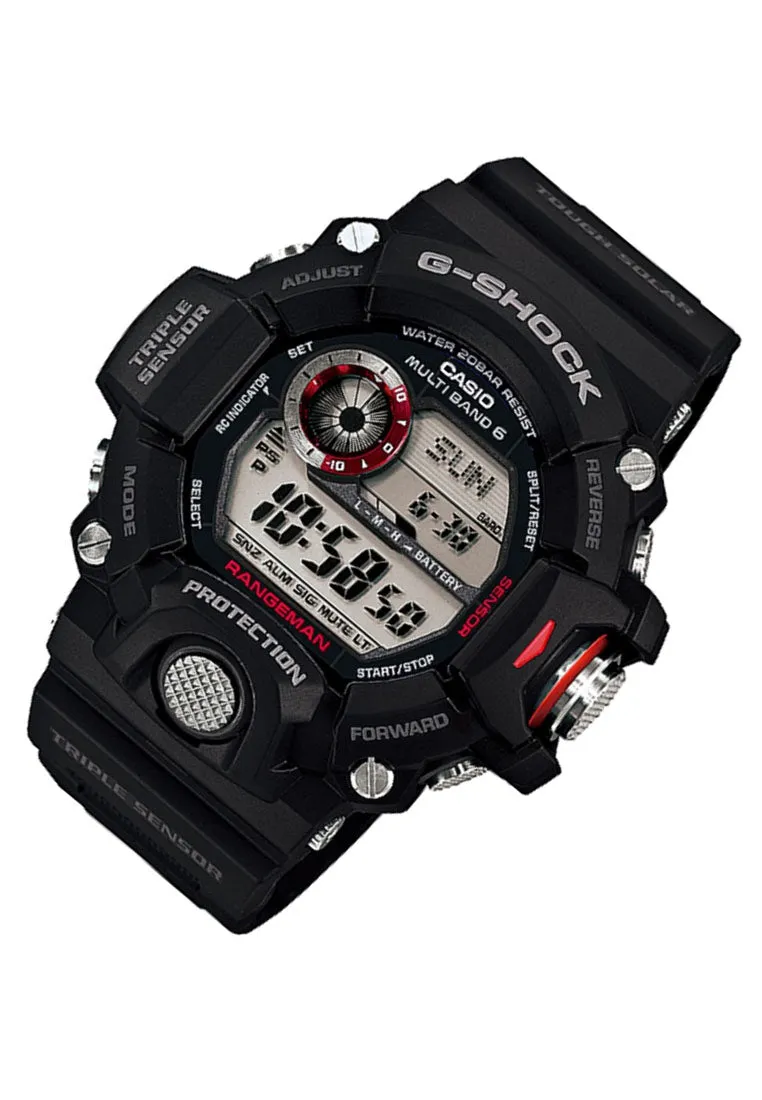 Casio G-Shock GW-9400Y-1DR Digital Rubber Strap Watch For Men