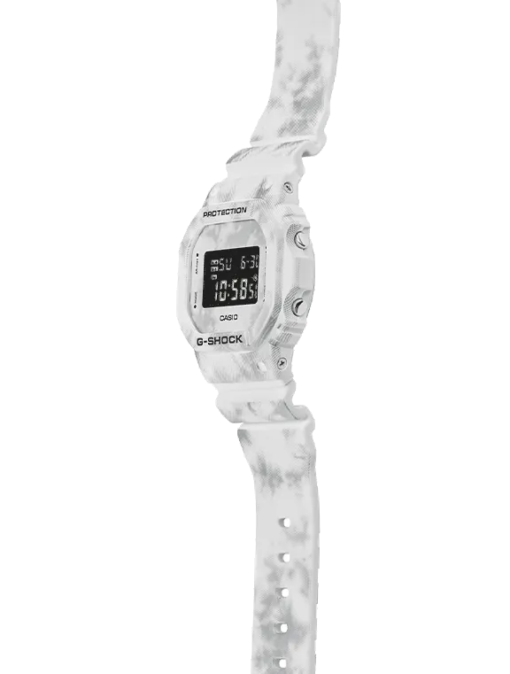 Casio G-Shock Limited Edition SNOW CAMOUFLAGE Mens Watch DW5600GC-7