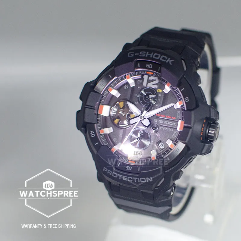 Casio G-Shock MASTER OF G AIR GRAVITYMASTER Emergency Colours Series Bluetooth Tough Solar Bio-Based Watch GRB300EC-1A GR-B300EC-1A