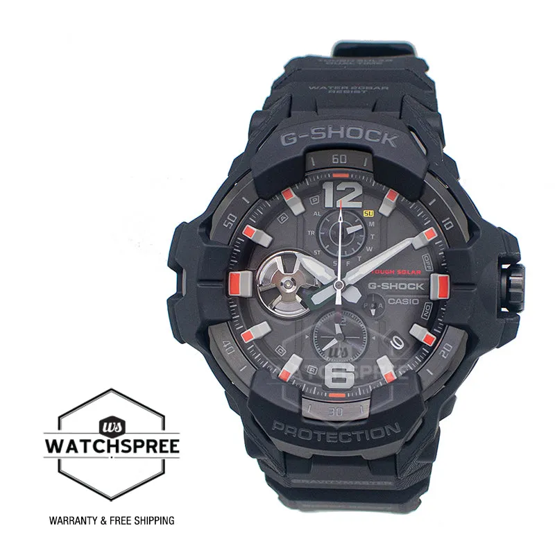 Casio G-Shock MASTER OF G AIR GRAVITYMASTER Emergency Colours Series Bluetooth Tough Solar Bio-Based Watch GRB300EC-1A GR-B300EC-1A