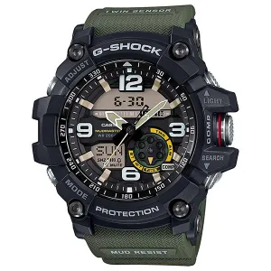 CASIO G-SHOCK MENS 200M TWIN SENSOR MUDMASTER - GG-1000-1A3DR