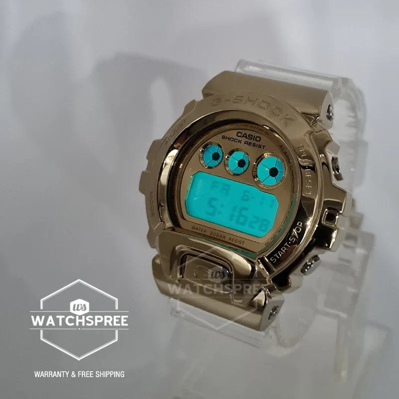 Casio G-Shock Metal Covered GM-6900 Lineup Clear Semi-Transparent Resin Band Watch GM6900SG-9D GM-6900SG-9D GM-6900SG-9