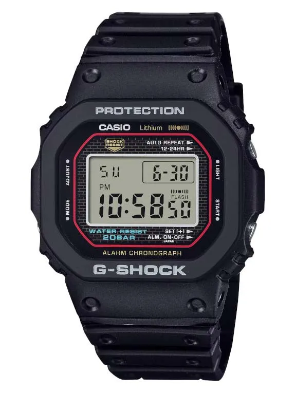 Casio G-Shock REVIVAL Original 1983 model New version Man's watch DW5000R-1A