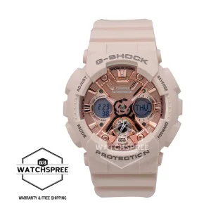 Casio G-Shock S Series Light Peach Resin Band Watch GMAS120MF-4A