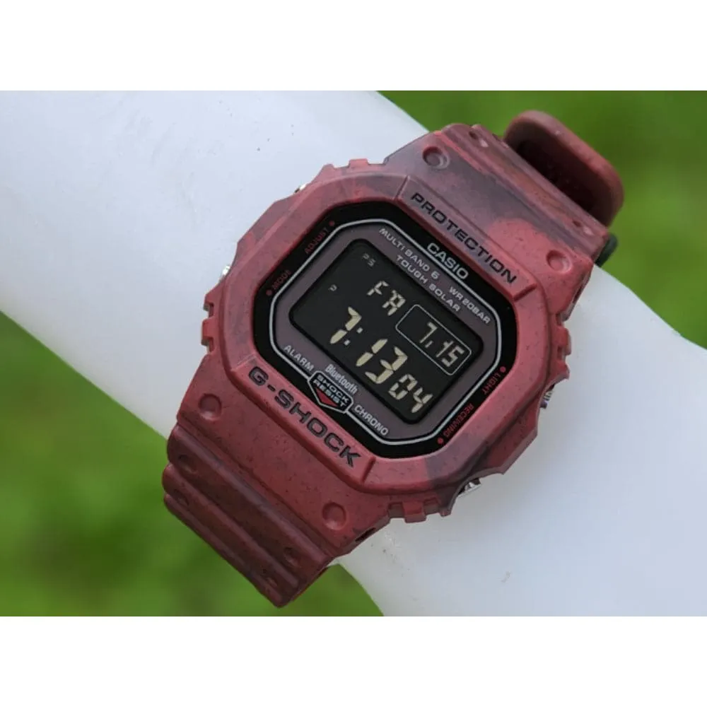 CASIO G-SHOCK SAND LAND SERIES GW-B5600SL-4DR RED RESIN BAND MEN SPORTS WATCH