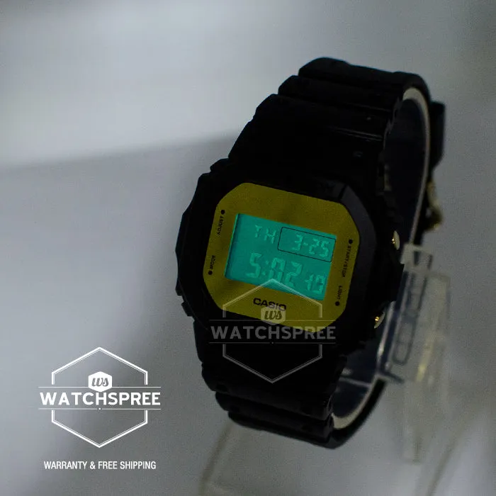 Casio G-Shock Special Color Metallic Mirror Face Black Resin Band Watch DW5600BBMB-1D DW-5600BBMB-1D