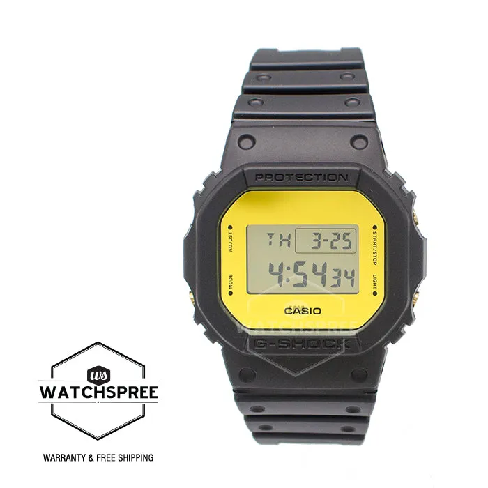 Casio G-Shock Special Color Metallic Mirror Face Black Resin Band Watch DW5600BBMB-1D DW-5600BBMB-1D
