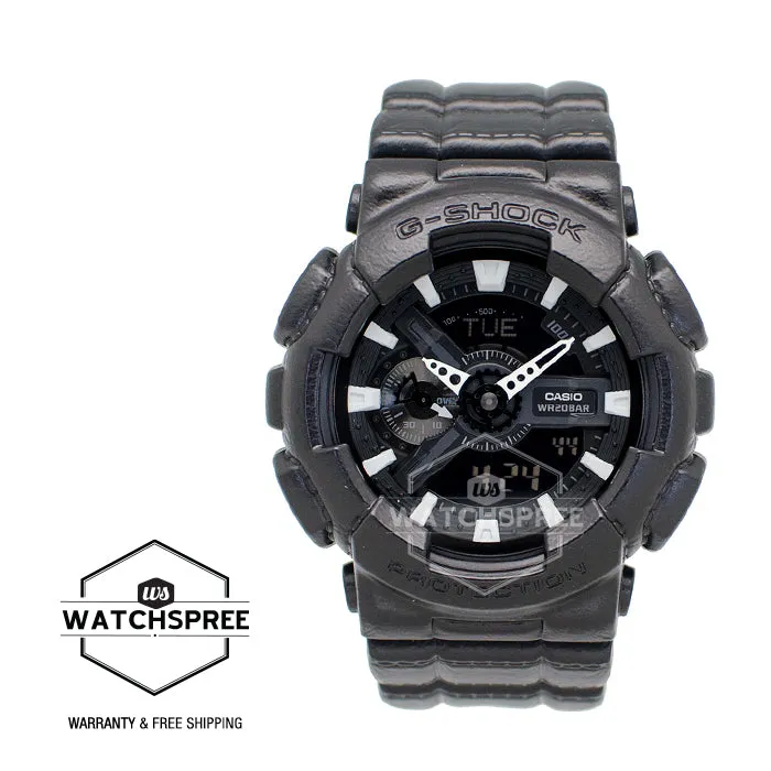 Casio G-Shock Special Color Standard Analog-Digital Black Resin Band Watch GA110BT-1A GA-110BT-1A